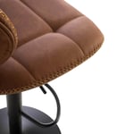 Barová židle perip 61 cm hnědá