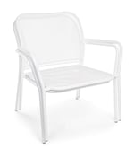 Zahradní židle xelie bílá