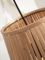 Stropní visící lampa merapi s přírodní