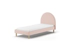 Dětská postel loony 90 x 200 cm růžová