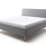 Čalouněná postel deria 180 x 200 cm šedá