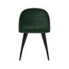 Jídelní židle fay velvet zelená 2ks