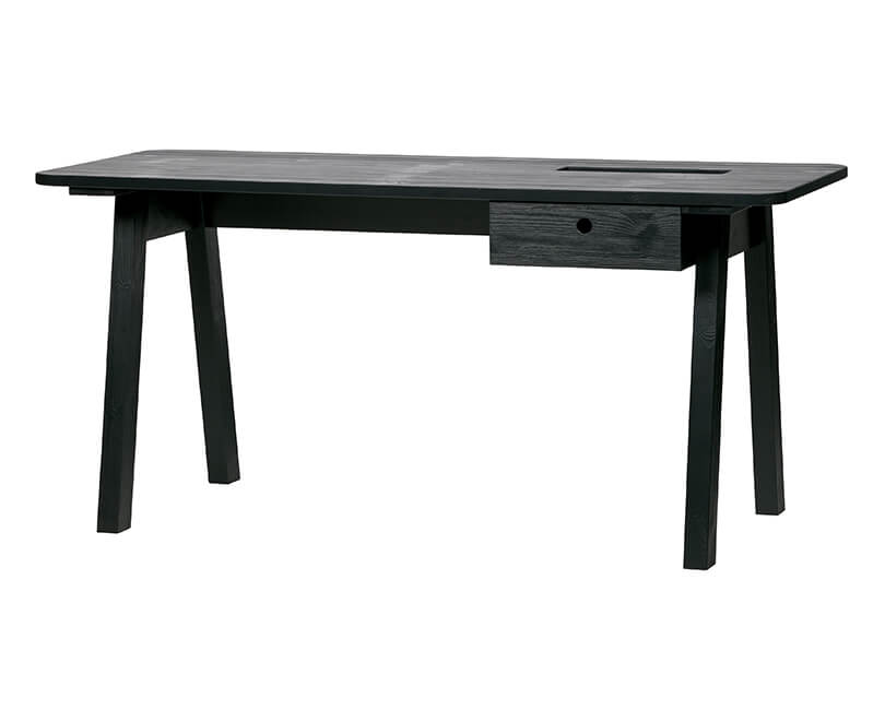 Pracovní stůl sammie 160 x 65 černý