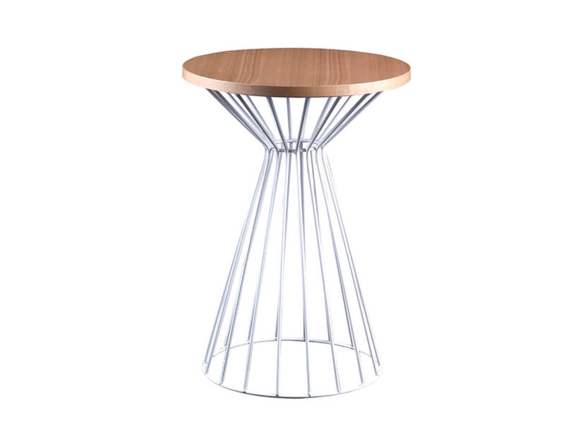 Odkládací stolek guho Ø 40 cm dubový
