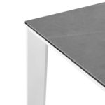 Rozkládací stůl sallie 160 (240) x 90 cm šedo-bílý