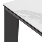 Rozkládací stůl sallie 160 (240) x 90 cm antracit / bílý