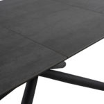 Rozkládací stůl sena 180 (240) x 95 cm antracitový