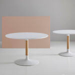Kulatý stůl rami Ø 100 cm bílý