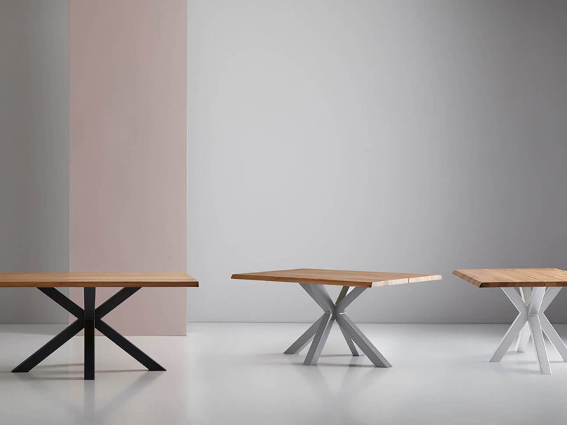 Stůl cerga 160 x 90 cm šedý