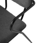 Jídelní židle darne tmavě šedá