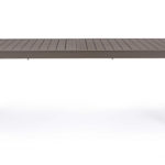 Zahradní rozkládací stůl galioso 200 (300) x 100 cm hnědý