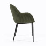 Židle franco manšestr zelená