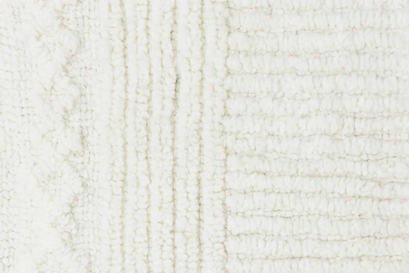 Vlněný koberec ria 120 x 170 cm bílý