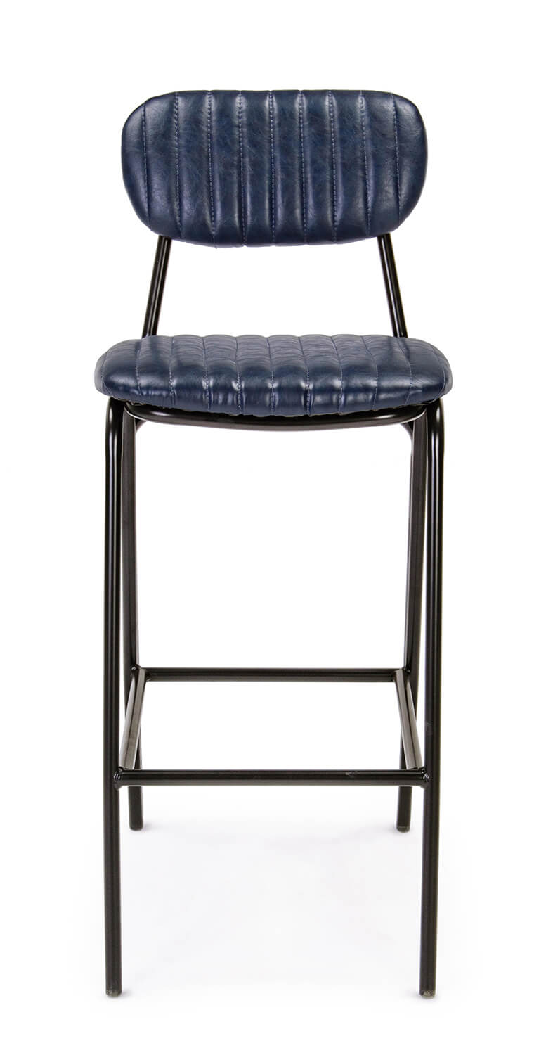 Barová židle biddie modrá