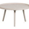 Konferenční stolek mesa l ø 60 x 34 cm světle šedý
