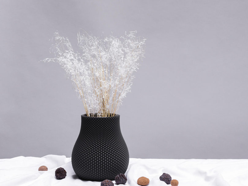 Váza yoto Ø 18 x 20 cm černá