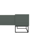 TV stolek pili 118 x 57 cm šedozelený