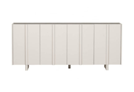 Komoda suba 85 x 200 cm krémová