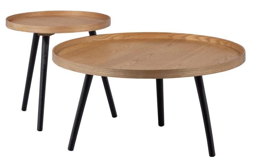 Konferenční stolek mesa l ø 60 x 34 cm přírodní