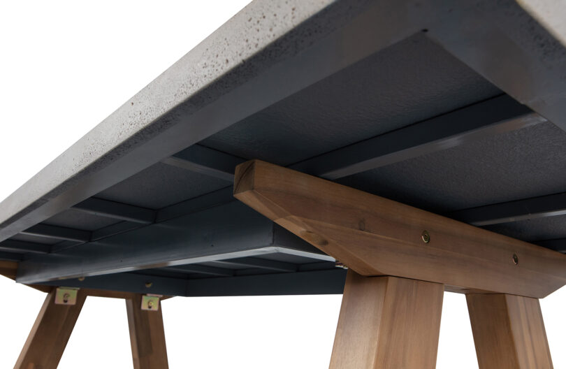 Jídelní stůl eef 180 cm šedý beton