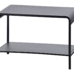 Odkládací stolek mirza 41 x 60 cm černý