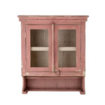Vintage kabinet Pilu růžový 60 x 70 cm