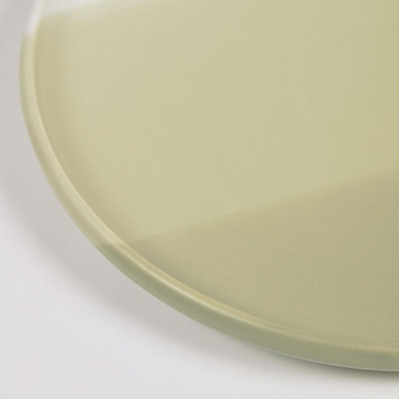 Porcelánový talíř Aya Ø 25,7 cm zelený
