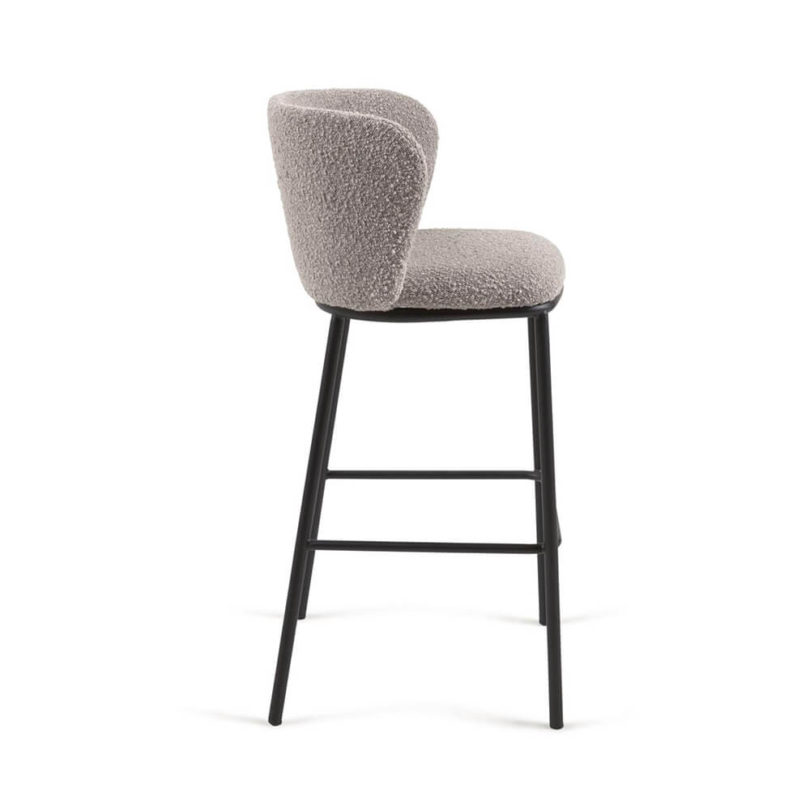 Barová židle Arun 102 cm šedá