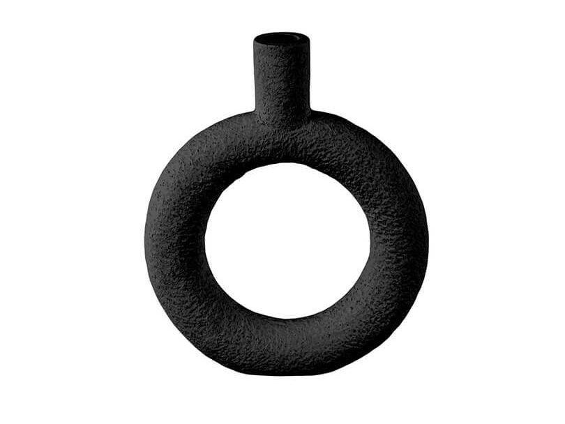 Váza Hema kruh černá