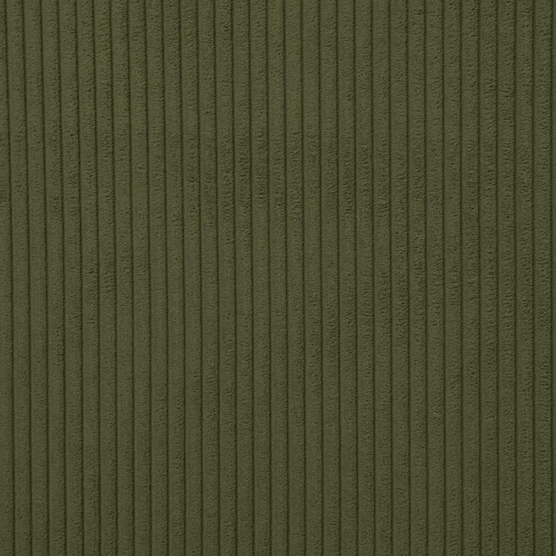 Rohová pohovka blok čtyřmístná 320 x 230 cm zelená manšestr